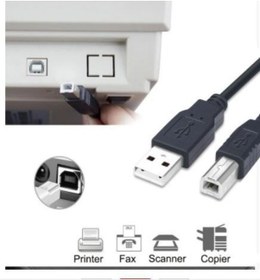 Resim Usb 2.0 Yazıcı Kablosu Hp-Canon-Brother-Samsung Uyumlu Yazıcı Kablosu 