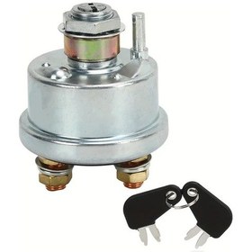 Resim Dashanshop 7n0718 7h7290 Ağır Hizmet Akü Ana Şalteri 2 Pozisyonlu 2 Anahtarlı Cat Ekskavatör Kamyon 
