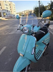 Resim Motocam Skyjet Bellina Ön Cam 2024-2026 Model 37cm Şeffaf Renkli 4mm Aparatsız 