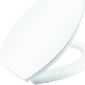 Resim Jumbo Geniş Kırılmaz 47C Klozet Kapağı Krem 