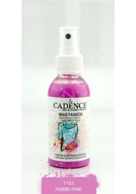 Resim Cadence Your Fashion Sprey Kumaş Boyası - 1103 Pembe 