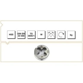 Resim Mte Hsse Dın 223/B Pafta M5*0,8 