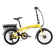 Resim Bisan BİSAN PRİME ELEKTRİKLİ KATLANIR BİSİKLET 32 CM V 20 JANT 7 VİTES CAT SARI SİYAH 