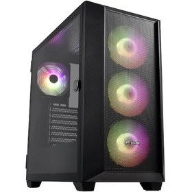 Resim Fsp CMT318 750 W 80+ Bronze PCIE 5.0 Rainbow Mid Tower Bilgisayar Kasası 
