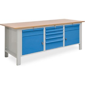 Resim starçelik Atölye Çalışma Tezgahı (2130x720x830-930 mm) 