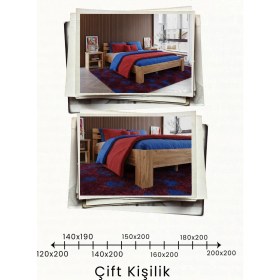 Resim Renazzo Mobilya Letto Mdf Modern Karyola - 1. Sınıf 18 mm Mdf Tasarım Masif Görünümlü Sağlam Karyola 