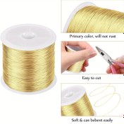 Resim 50g Katı Pirinç Tel 0.1mm 0.2mm 0.3mm 0.4mm 0.5mm 0.6mm 0.7mm 0.8mm 1mm 1.2mm Pirinç Tel Pirinç Metal Tel 