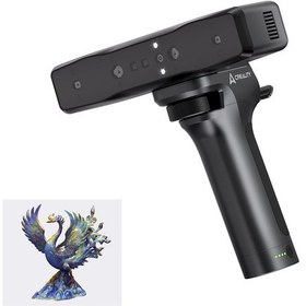 Resim 3d Baskı İçin Creality Otter Lite 3d Tarayıcı, Kablosuz El Tipi Tarayıcı, 0,05 Mm Doğruluk, Sarsıntı Önleyici Takip, 30 Fps'ye Kadar Hız, 20-2000 Mm Arası Nesneler İçin 24 Bit Tam Renkli Tarama 