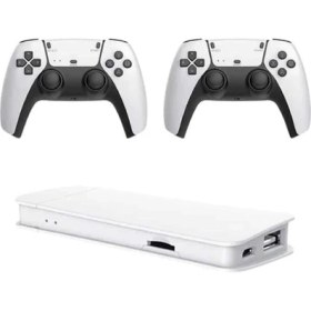 Resim Hsc Bilişim 2.4 Ghz Oyun Konsolu Çift Konsol 4K Ultra Hd Game Stick 