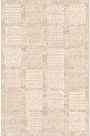 Resim Rovigo Yıkanabilir, Baskılı, Kaymaz Taban Salon, Mutfak, Yatak Odası Halı ve Yolluk RVGHM037, Bej, 80 x 150 