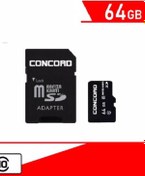 Resim Concord 64 Gb Micro Sd Adaptör Dahil Hafıza Kartı C-m64 