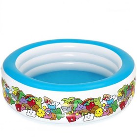 Resim Bestway Şişme Jumbo Desenli Havuz 1.96x53 cm 