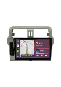 Resim Toyota Prado Android Multimedya Sistemi 2014-2019 8gb Ram, 64gb Hafıza, Bluetooth, Carplay & Android Auto Kamera 9" 