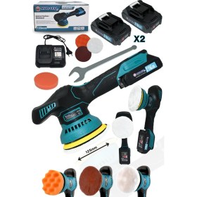 Resim Mur-Cell BX3600 Akülü Polisaj Makinesi 125 mm Disk Çapı ile Profesyonel Kullanım İçin Tasarlandı 