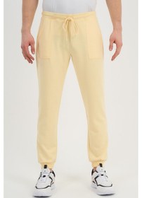 Resim Alexandergardı Paçası Lastikli Cepli Eşofman Altı Un-370062 Sarı 