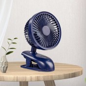 Resim Sunsky F601 Klipsli LED Ekran Ekrik Fan Mavisi (Yurt Dışından) 