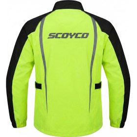 Resim Kuzey Motor Kuzeymotor Scoyco Rc-10 Alt Üst Yağmurluk Takım Sarı 