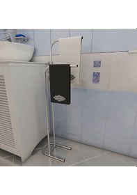 Resim Metallica Concept Retro Krom Banyo Havlu Askısı Konsept Havluluk 