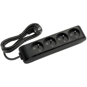 Resim Viko Multi-let 4'lü Grup Priz Topraklı Çocuk Korumalı 2 Metre Siyah - 90133402 