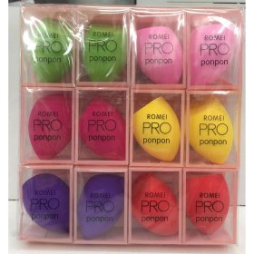 Resim Makeup Pro Renkli̇ Yumurta Sünger 6108 12 