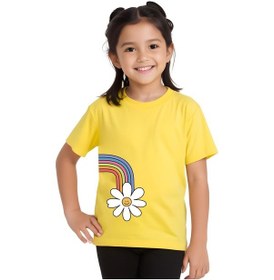 Resim Fyk Kids Kız Çocuk 3'lü - Papatya-girls Baskılı Tişört Çok Renkli 