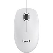 Resim Logitech B100 910-003360 Beyaz Kablolu Mouse 