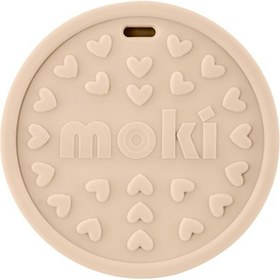 Resim Silikon Diş Kaşıyıcı Kuki Latte Bej 