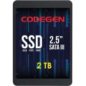 Resim Codegen 2tb 2,5" Sata 3 560MB-500MB/S SSD Disk CDG-2TB-SSD25 
