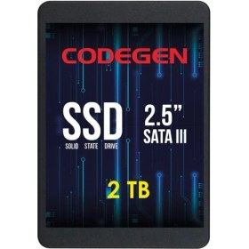 Resim Codegen 2tb 2,5" Sata 3 560MB-500MB/S SSD Disk CDG-2TB-SSD25 