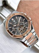 Resim Tı-610f Tıger Çelik Erkek Saati Gümüş - Rose Gold 