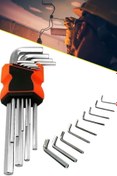 Resim Markafox Yltools Yl-008 9 Parça Çift Taraflı Torx Alyan Allen 9 Parça Yıldız Anahtar Takımı 1410 