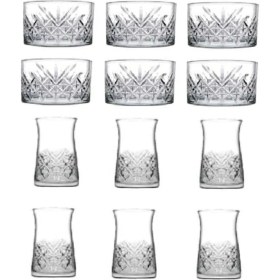 Resim Karokstore 12 Parça Çerezlik Kase ve Çay Bardağı Seti 111RS0909RS57RS. 
