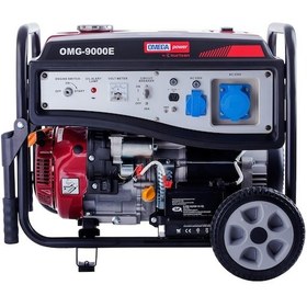 Resim Omega Omg9000E Ilpli Marşlı Monofaze Benzinli Jeneratör 
