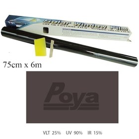 Resim Siyah Cam Filmi 75Cm X 6M - Black %25 Aparatlı 