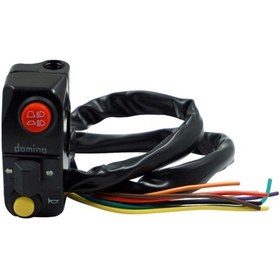 Resim Sones Motosiklet Modifikasyonu Kolu Anahtarı Yüksek Düşük Huzmeli Işık Dönüş Sinyali Korna Kontrol Anahtarı Siyah 