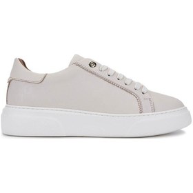 Resim Tamer Tanca Kadın Hakiki Deri Bej Sneakers & Spor Ayakkabı 04 502 Bn Ayk Y25 Bej Bej 