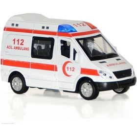 Resim Cn4000 Sesli Metal Ambulans 