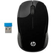 Resim X6W31AA 200 Kablosuz Mouse (Siyah) HP