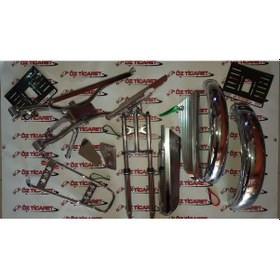 Resim Peugeot Pejo Motorsiklet Full Nikelaj Set 