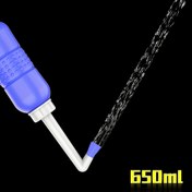 Resim 650ml büyük kapasiteli el tipi kişisel hijyen duşu, 23oz doğum sonrası bakım ve perine temizliği için bidet şişesi, 100°C dayanıklı, taşınabilir seyahat bideti 