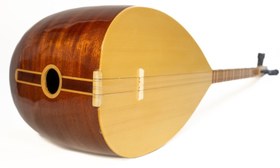 Resim Turkish Mahogany Short Neck Saz Baglama 