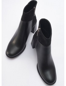 Resim Luvishoes Ropa Siyah Kadın Topuklu Bot Siyah 