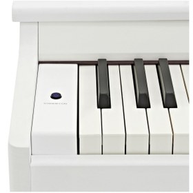 Resim Ringway RP-120WH Dijital Piyano - Beyaz (Orta Seviye - Konsol Tipi) | 88 Tuş Tam Ağırlıklı Çekiç Aksiyonlu Klavye (Hammer Action), 64 Polifoni, Dahili Eğitim Modları ve Şık Beyaz Kabin | Ölçüler: 1390 x 420 x 820 mm 