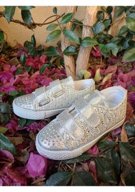 Resim Scarpe Magiche Gümüş Işıklı Kız Çocuğu Ayakkabı 31-35 Numara Arası Işıksızdır Gümüş 
