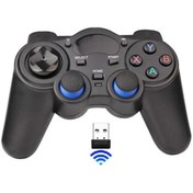 Resim Genel Markalar Kablosuz Pc Oyun Kolu 2.4ghz Android Telefon / Tablet / Tv / Tv Box / Ps3 Uyumlu Gamepad 