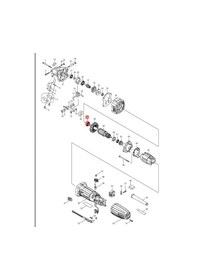 Resim Makita JS1601 Rulman 608 Ürün Kodu 210005-4 