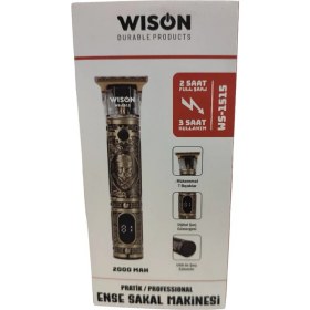 Resim Şık Metalik Çok Fonksiyonlu Sakal ve Vücut Tıraş Makinesi WS-1515 