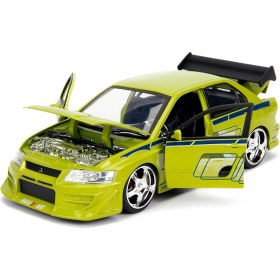 Resim Toys Jada Hızlı ve Öfkeli Fast & Furious Metal Diecast 2002 Mitsubishi 1:24 253203052 