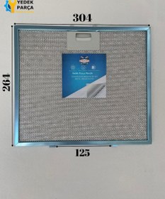 Resim AEG : DVB4850B | 304x264 mm | Aspiratör & Davlumbaz Tel Yağ Filtresi | Model: 00431771 | 30,4x26,4 cm 