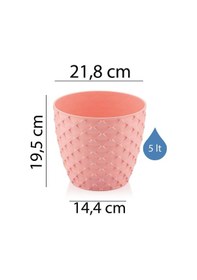 Resim Serinova Kapadokya Desenli Saksı 5 Lt 06275903 